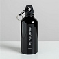 Бутылка для воды с карабином Не усложняй 400 мл, черный в Иркутске - купить в интернет магазине Икс Мастер