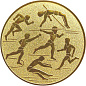 Эмблема Разные виды спорта 25 мм металл (золото) в Иркутске - купить в интернет магазине Икс Мастер