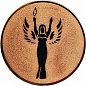 Эмблема НИКА 3-е место 25мм металл (бронза) в Иркутске - купить в интернет магазине Икс Мастер