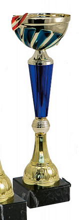 Кубок Триколор 097-320-100 синий, высота 32см. в Иркутске - купить в интернет магазине Икс Мастер