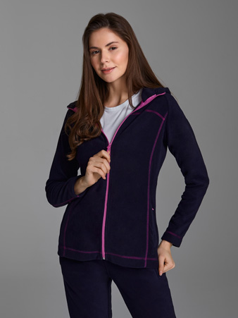 Толстовка Red-n-Rock's 511L-RT-1555 женская Navy Blue* в Иркутске - купить в интернет магазине Икс Мастер