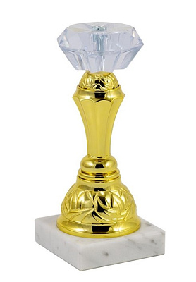 Приз Стэм Блеск 629-170 G зол. 17см. с постам в Иркутске - купить в интернет магазине Икс Мастер