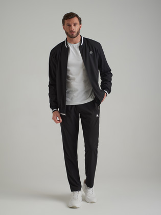 Костюм Red-N-Rocks 15M-RR-1587 спортивный мужской Black в Иркутске - купить в интернет магазине Икс Мастер