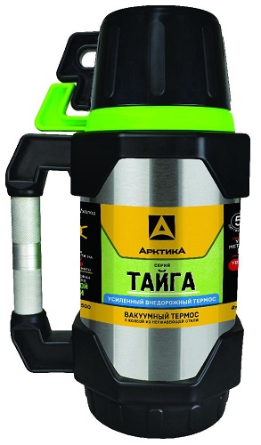 Термос Арктика 110 1500мл ТАЙГА, ваккумный, стальной в Иркутске - купить в интернет магазине Икс Мастер