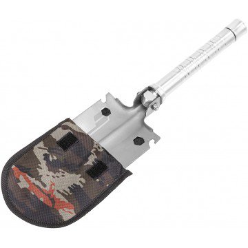 Лопата складная Helios HS-L-34 штыковая 34см в Иркутске - купить в интернет магазине Икс Мастер