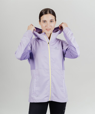 Ветровка NORDSKI NSW206932 Run W Lilac в Иркутске - купить в интернет магазине Икс Мастер