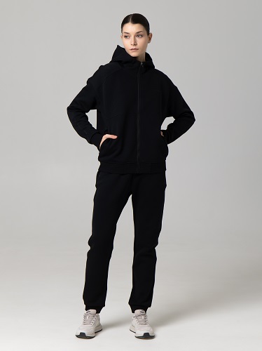 Толстовка STROBBS T3521-3 Woman, BLACK в Иркутске - купить в интернет магазине Икс Мастер