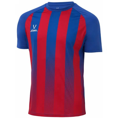 Футболка игровая Jogel CAMP Striped Jersey, красный/синий - купить в интернет магазине Икс Мастер 