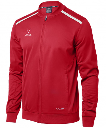 Джемпер Jogel DIVISION PerFormDRY Pre-match Knit Jacket, красный в Иркутске - купить в интернет магазине Икс Мастер