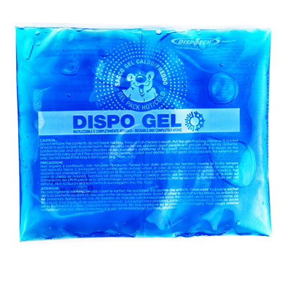 Многоразовый гелевый пакет для нагрева/охлаждения DISPO GEL 11*11 см - купить в интернет магазине Икс Мастер 