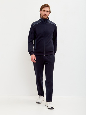 Костюм Red-N-Rocks 11M-RR-1640 спортивный мужской Navy Blue в Иркутске - купить в интернет магазине Икс Мастер