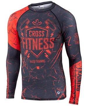 Рашгард для MMA RUSCO SPORT Cross Fitness, взрослый в Иркутске - купить в интернет магазине Икс Мастер