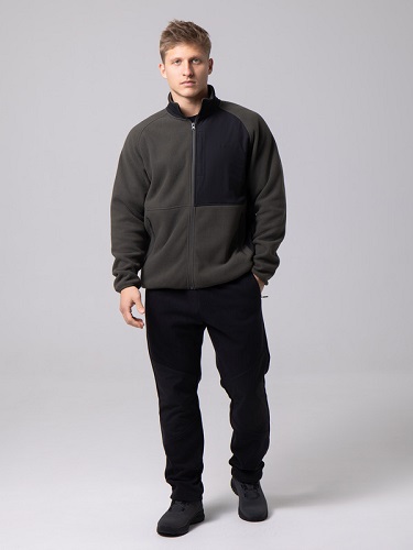 Толстовка STROBBS E2613-19 Men, BLACK в Иркутске - купить в интернет магазине Икс Мастер