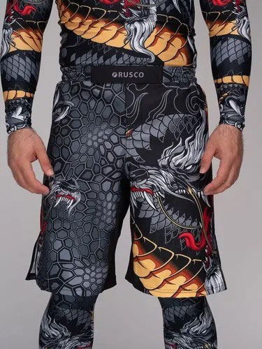 Шорты для MMA RUSCO SPORT Dragon, взрослые в Иркутске - купить в интернет магазине Икс Мастер