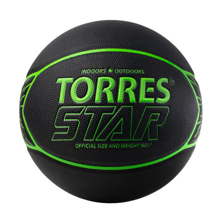 Мяч баскетбольный TORRES Star №7 B323127 - купить в интернет магазине Икс Мастер 