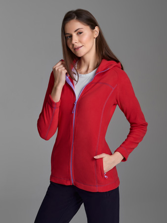 Толстовка Red-n-Rock's 511L-RT-1555 женская Berry* в Иркутске - купить в интернет магазине Икс Мастер