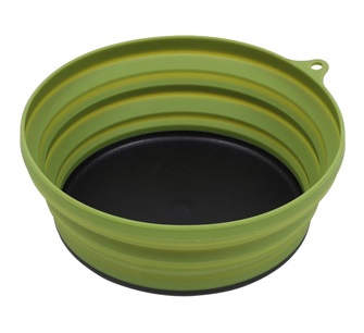 Миска Track силиконовая 550 мл, оливковая в Иркутске - купить в интернет магазине Икс Мастер