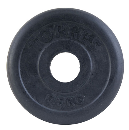 Диск TORRES 0,5 кг, d.25мм в Иркутске - купить в интернет магазине Икс Мастер
