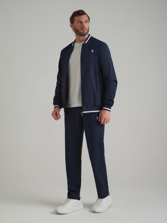 Костюм Red-N-Rocks 15M-RR-1587 спортивный мужской Navy Blue в Иркутске - купить в интернет магазине Икс Мастер
