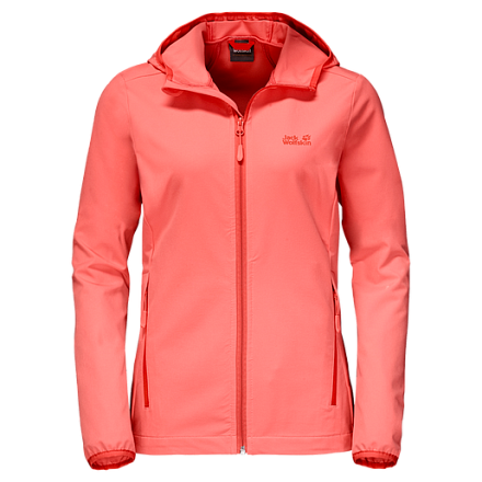 Куртка Jack Wolfskin TURBULENCE JACKET WOMEN Flamingo в Иркутске - купить в интернет магазине Икс Мастер