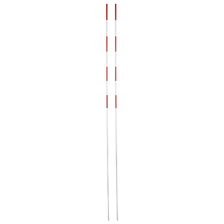 Антенны волейбольные FS№A1.8 фиберглас, выс.1,8 м, диам. 10 мм, бело-красный в Иркутске - купить с доставкой в магазине Икс-Мастер