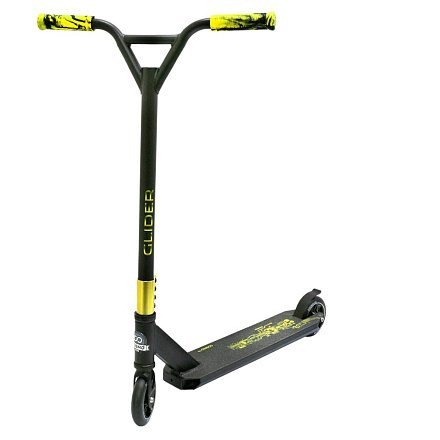 Самокат трюковой COSMORIDE 110 мм GLIDER, желтый в Иркутске - купить в интернет магазине Икс Мастер
