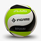 Мяч волейбольный INGAME FLUO, черн/бело/зелен - купить в интернет магазине Икс Мастер 