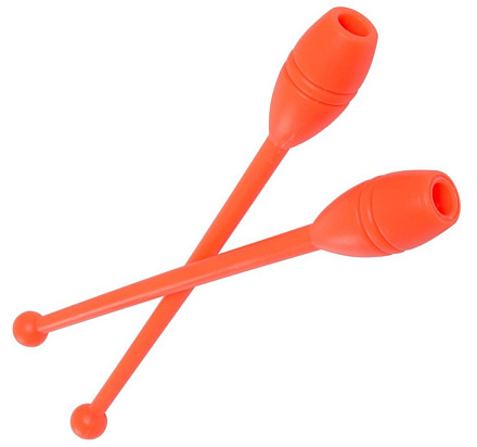 Булавы У918 для художественной гимнастики 35 см, оранжевый в Иркутске - купить в интернет магазине Икс Мастер