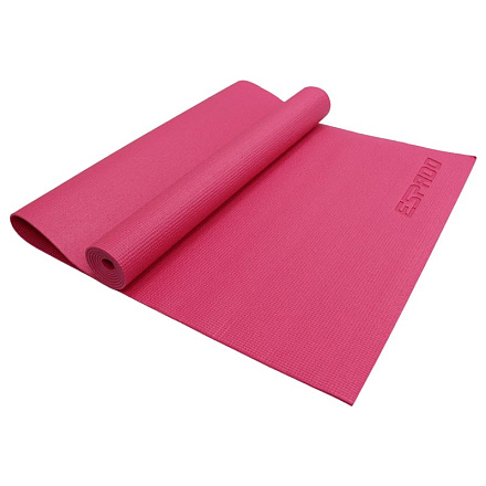 Коврик для йоги ESPADO ES2122 PVC 173*61*0.5см, розовый в Иркутске - купить в интернет магазине Икс Мастер