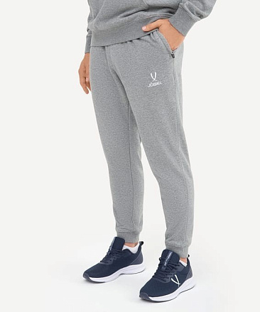 Брюки спортивные Jogel ESSENTIAL Terry Pants, серый меланж в Иркутске - купить в интернет магазине Икс Мастер