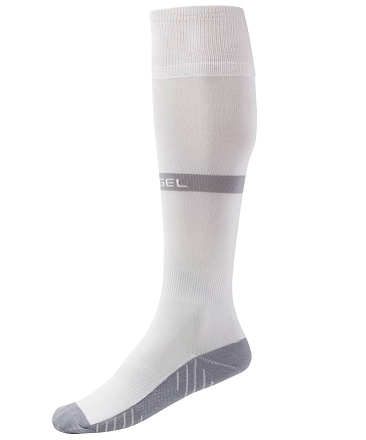 Гетры футбольные Jogel CAMP ADVANCED SOCKS, белый/серый - купить в интернет магазине Икс Мастер 