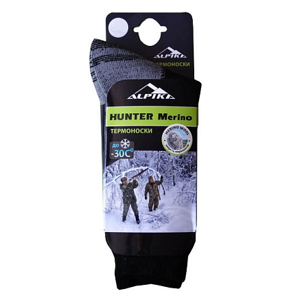 Термоноски ALPIKA HUNTER Merino до - 25° в Иркутске - купить в интернет магазине Икс Мастер