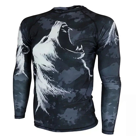 Рашгард для MMA RUSCO SPORT Grizzly, взрослый в Иркутске - купить в интернет магазине Икс Мастер