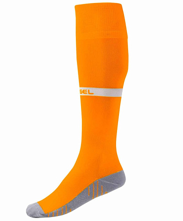 Гетры футбольные Jogel CAMP ADVANCED SOCKS, оранж/белый - купить в интернет магазине Икс Мастер 