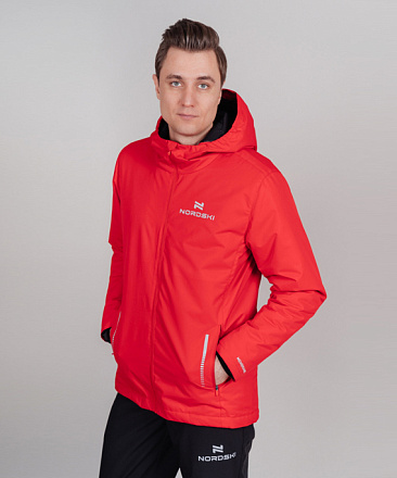 Куртка утеплённая NORDSKI NSM530900 Urban Red в Иркутске - купить в интернет магазине Икс Мастер