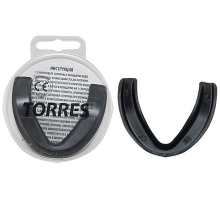 Капа TORRES термопластичная, евростандарт CE approved, черн в Иркутске - купить в интернет магазине Икс Мастер