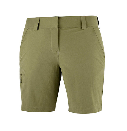 Шорты Salomon WAYFARER SHORT W Martini Olive в Иркутске - купить в интернет магазине Икс Мастер