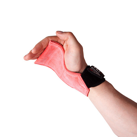 Накладки гимнастические Альфа Каприз RWS-801 Black/Red в Иркутске - купить в интернет магазине Икс Мастер