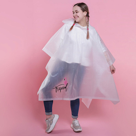 Дождевик-пончо Tropical dream, универсальный р150х150см в Иркутске - купить в интернет магазине Икс Мастер