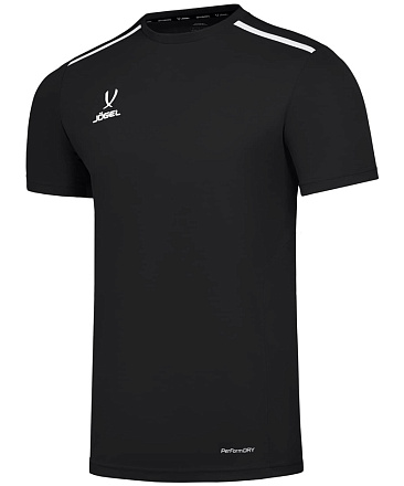 Футболка тренировочная Jogel DIVISION Traning Tee, черный в Иркутске - купить в интернет магазине Икс Мастер