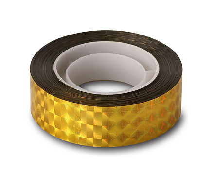 Обмотка для обруча 12мм*10 м золото 1шт в Иркутске - купить в интернет магазине Икс Мастер