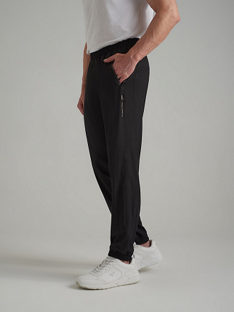 Брюки Red-n-Rock's 25M-RR-1586 мужские спортивные с манжетами Black в Иркутске - купить в интернет магазине Икс Мастер