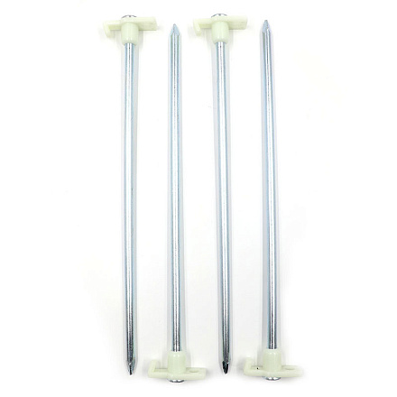 Комплект колышков СЛЕДОПЫТ T-обр. со светонак. L-28 см 4 шт в Иркутске - купить в интернет магазине Икс Мастер