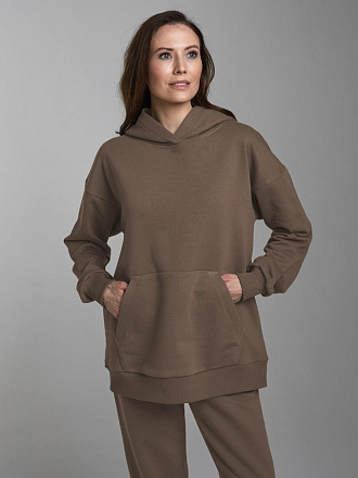 Толстовка RED-N-ROCK'S 124L-RR-1695 женская Coffe в Иркутске - купить в интернет магазине Икс Мастер