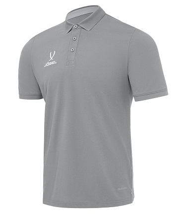 Поло Jogel ESSENTIAL PerFormDRY CVC Polo, серый в Иркутске - купить в интернет магазине Икс Мастер