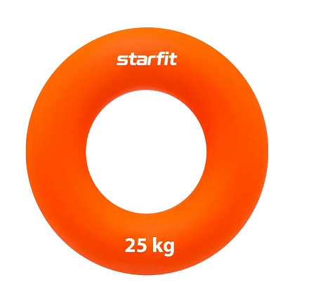 Эспандер кистевой STARFIT ES-404 Кольцо, 25 кг, диаметр 8,8 см, оранжевый в Иркутске - купить в интернет магазине Икс Мастер