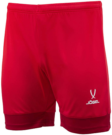 Шорты игровые Jogel DIVISION PerFormDRY Union Shorts, красный/темно-красный/белый - купить в интернет магазине Икс Мастер 