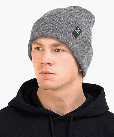 Шапка Jogel Шапка ESSENTIAL PerFormDRY High Beanie, тёмно-серый в Иркутске - купить в интернет магазине Икс Мастер