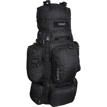 Рюкзак тактический СПЛАВ Defender 95 v.2, черный в Иркутске - купить в интернет магазине Икс Мастер