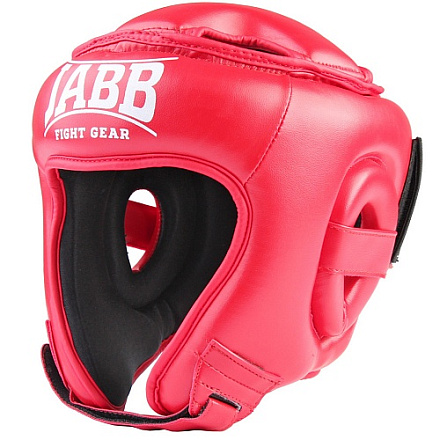 Шлем боксёрский Jabb JE-2096, иск.кожа, красный в Иркутске - купить в интернет магазине Икс Мастер